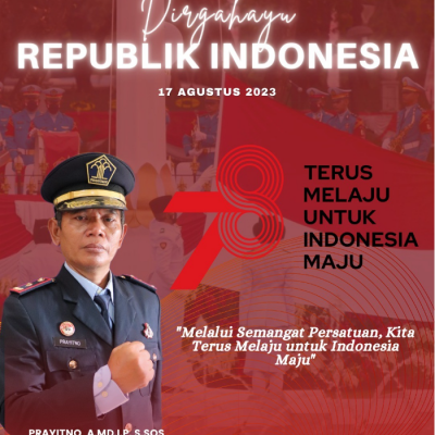 Dirgahayu Ke-78 Kemerdekaan Republik Indonesia - 17 Agustus 2023 -